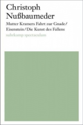 Kniha Mutter Kramers Fahrt zur Gnade. Eisenstein. Die Kunst des Fallens Christoph Nußbaumeder