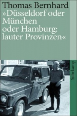 Kniha Städtebeschimpfungen Thomas Bernhard