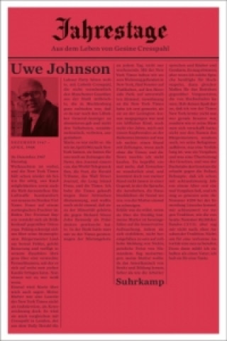 Carte Jahrestage 2. Bd.2 Uwe Johnson