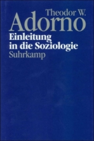 Carte Einleitung in die Soziologie (1968) Theodor W. Adorno