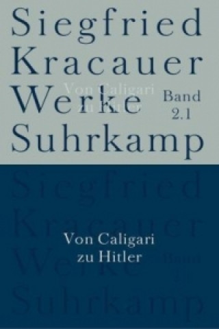 Könyv Von Caligari zu Hitler Siegfried Kracauer