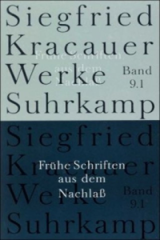 Livro Werke in neun Bänden, 2 Teile Siegfried Kracauer