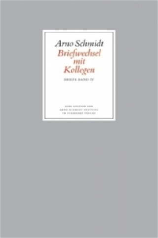 Βιβλίο Briefwechsel mit Kollegen Arno Schmidt