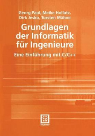 Könyv Grundlagen der Informatik für Ingenieure Georg Paul