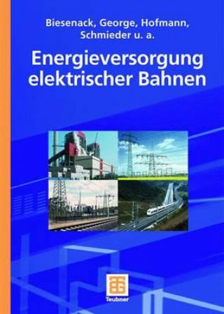 Carte Energieversorgung Elektrischer Bahnen Hartmut Biesenack