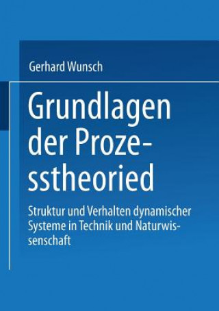 Książka Grundlagen der Prozesstheorie Gerhard Wunsch