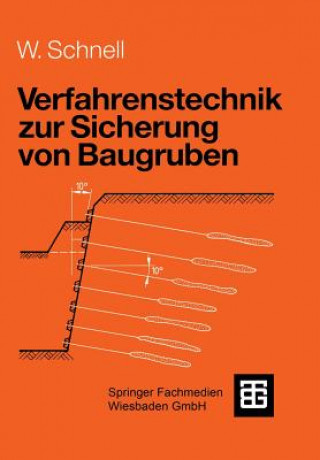 Kniha Verfahrenstechnik zur Sicherung von Baugruben Wolfgang Schnell