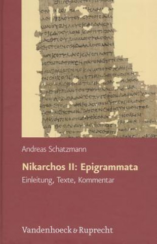 Kniha Hypomnemata. Andreas Schatzmann