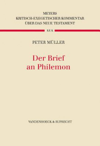 Knjiga Kritisch-exegetischer Kommentar A"ber das Neue Testament Peter Müller