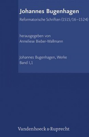 Libro Werke. Bd.1/1 Johannes Bugenhagen