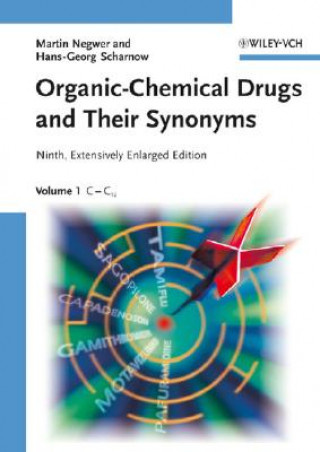 Carte Organic-Chemical Drugs and Their Synonyms 9e 7VST Martin Negwer