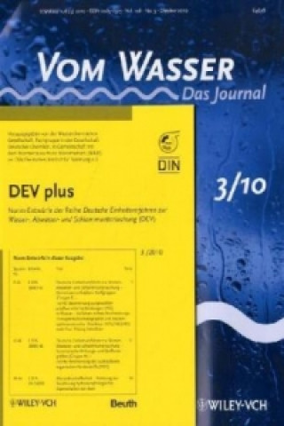 Kniha DEV plus Fachgruppe in der GDCh Wasserchemische Gesellschaft