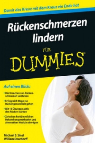 Kniha Ruckenschmerzen lindern fur Dummies Michael S. Sinel