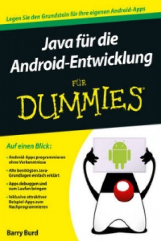 Kniha Java fur Android-Entwicklung fur Dummies Barry Burd