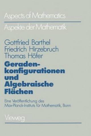 Könyv Geradekonfigurationen Und Algebraische Flaechen ( Gottfried Barthel