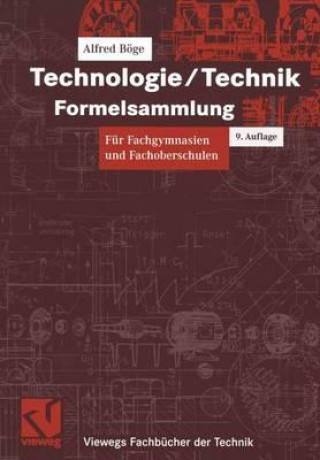 Carte Technologie/Technik Formelsammlung Alfred Böge