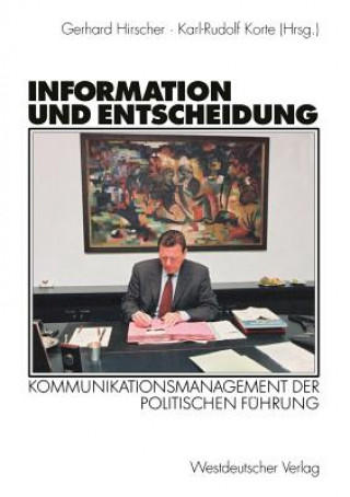 Kniha Information Und Entscheidung Gerhard Hirscher