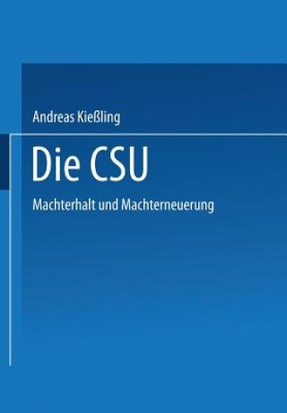 Kniha CSU Andreas Kießling