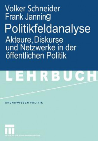 Carte Politikfeldanalyse Volker Schneider
