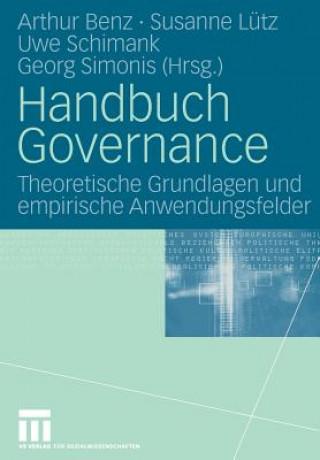Книга Handbuch Governance Arthur Benz