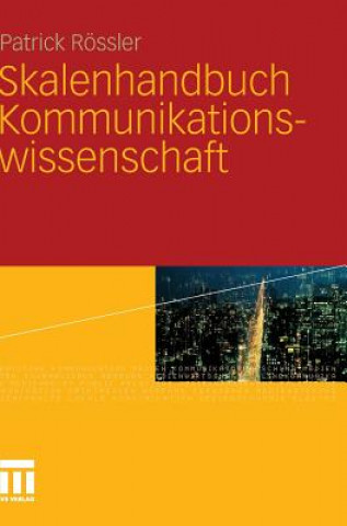 Книга Skalenhandbuch Kommunikationswissenschaft Patrick Rössler