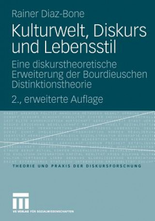 Libro Kulturwelt, Diskurs Und Lebensstil Rainer Diaz-Bone