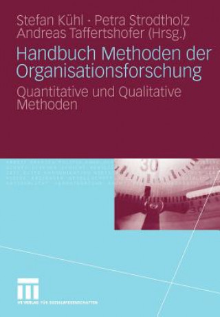 Książka Handbuch Methoden Der Organisationsforschung Stefan Kühl