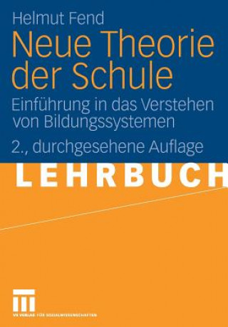 Buch Neue Theorie Der Schule Helmut Fend