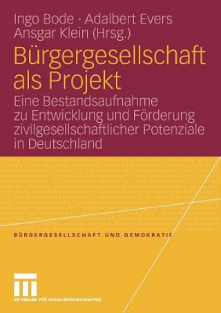 Kniha B rgergesellschaft ALS Projekt Ingo Bode