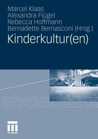 Kniha Kinderkultur(en) Marcel Klaas