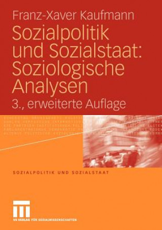 Kniha Sozialpolitik Und Sozialstaat: Soziologische Analysen Franz-Xaver Kaufmann