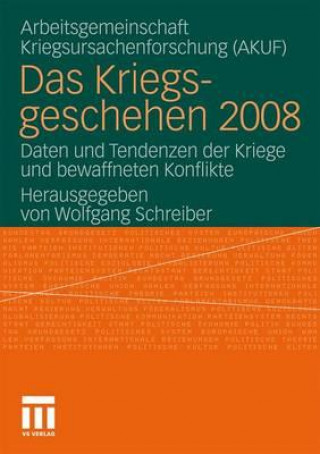 Carte Kriegsgeschehen 2008 Wolfgang Schreiber