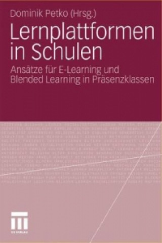 Kniha Lernplattformen in Schulen Dominik Petko