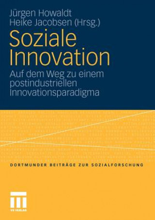 Książka Soziale Innovation Jürgen Howaldt