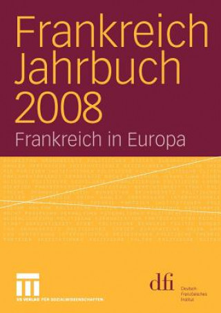 Könyv Frankreich Jahrbuch 2008 