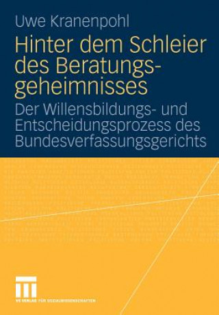 Libro Hinter Dem Schleier Des Beratungsgeheimnisses Uwe Kranenpohl