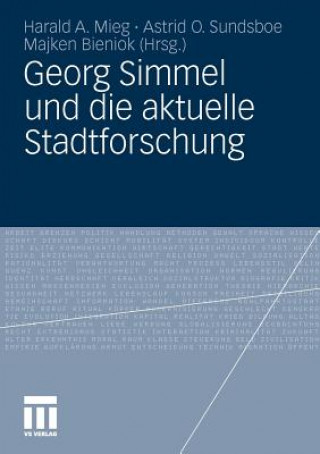 Book Georg Simmel Und Die Aktuelle Stadtforschung Harald A. Mieg