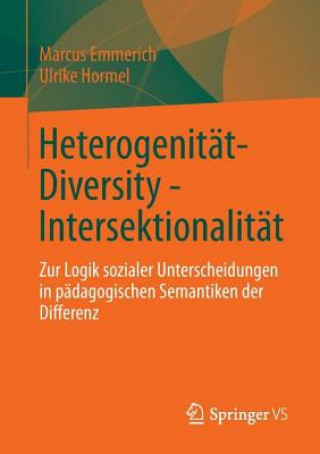 Kniha Heterogenitat - Diversity - Intersektionalitat Ulrike Hormel