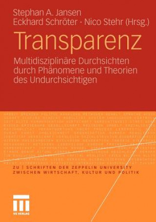 Книга Transparenz Stephan A. Jansen