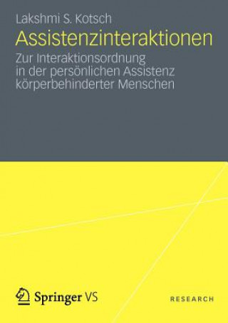 Kniha Assistenzinteraktionen Lakshmi Kotsch