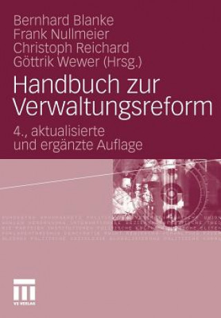 Książka Handbuch Zur Verwaltungsreform Bernhard Blanke