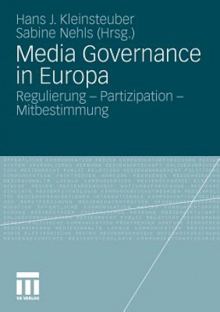 Könyv Media Governance in Europa Hans J. Kleinsteuber