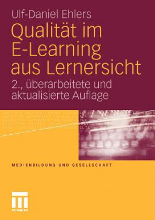 Knjiga Qualit t Im E-Learning Aus Lernersicht Ulf-Daniel Ehlers