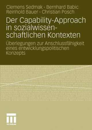 Book Der Capability-Approach in Sozialwissenschaftlichen Kontexten Clemens Sedmak