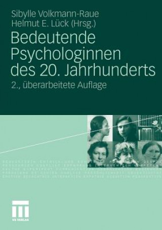 Książka Bedeutende Psychologinnen Des 20. Jahrhunderts Sibylle Volkmann-Raue