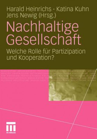 Kniha Nachhaltige Gesellschaft Harald Heinrichs