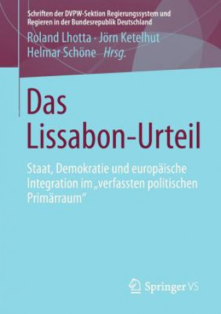 Buch Das Lissabon-Urteil Roland Lhotta