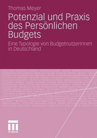 Książka Potenzial Und Praxis Des Pers nlichen Budgets Thomas Meyer