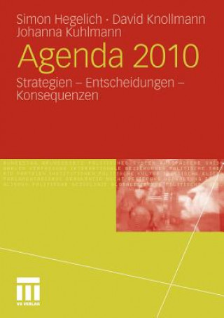 Kniha Agenda 2010 Simon Hegelich