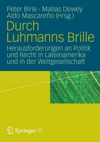 Βιβλίο Durch Luhmanns Brille Peter Birle